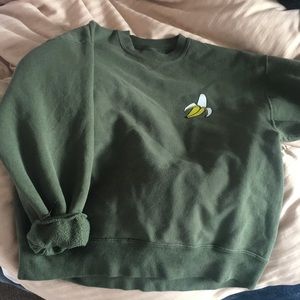 Crew neck sweatshirt